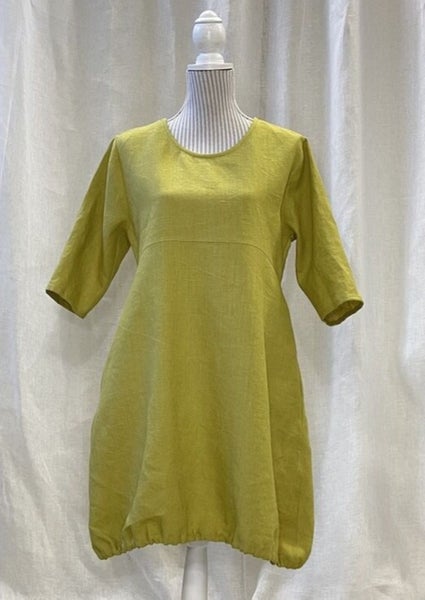 Meirami linnetunika &ndash; Lime storlekar XS och L