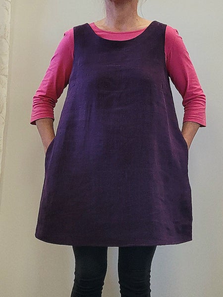 Mus linnetopp &ndash; Lila storlekar M, L, XL