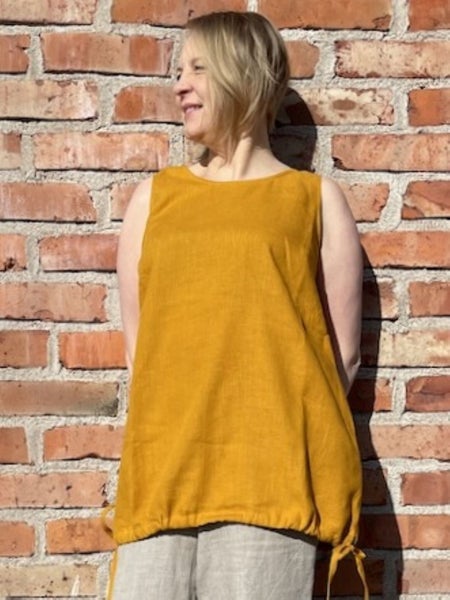 Mustikka linnetopp &ndash; Gul