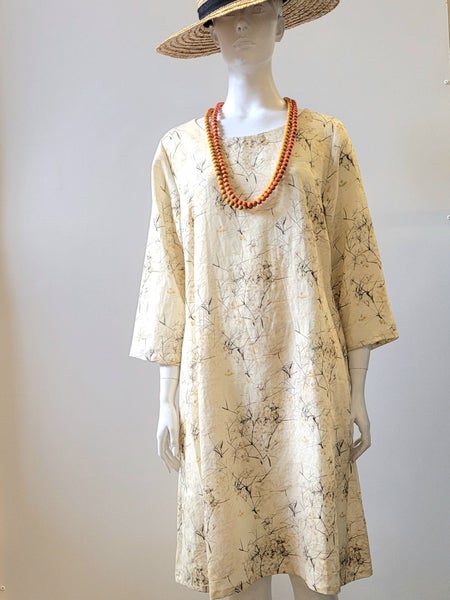 Vanamo linnekl&auml;nning &ndash; Gul blommig