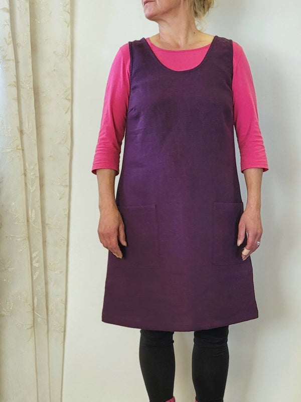 V&auml;stkl&auml;nning i linne.